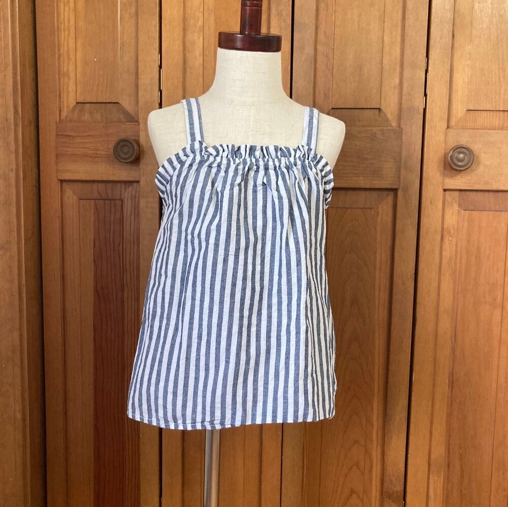 Wonder Nation Girls Striped Summer Top, Size 7/8